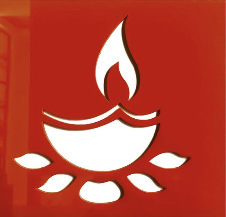 ilearnngrow ilearnngrow Diwali DIY Rangoli Kit - Diya